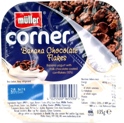 Corner Banana Chocolate Flakes