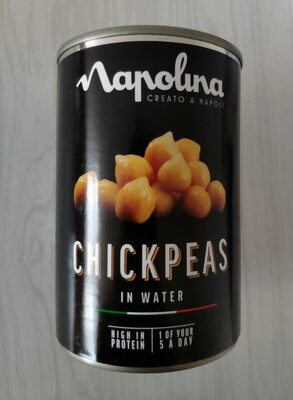 Chickpeas in water