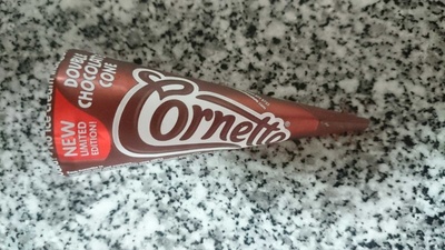 Double chocolate cone