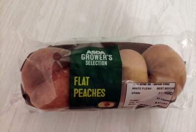 Flat peaches