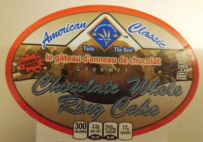 Chocolate Whole Ring Cake