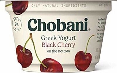 Chobani Nonfat greek cherry yogurt