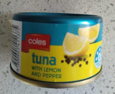 Coles Tuna with Lemon and Pepper