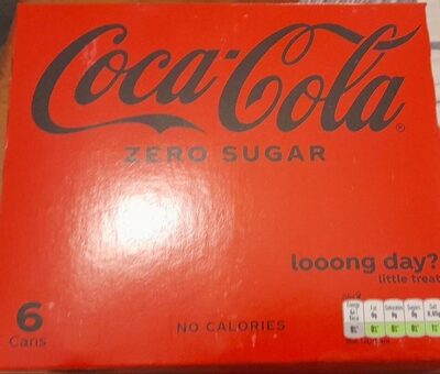 Coca cola zero sugar