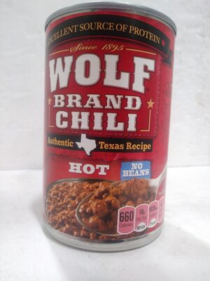 Chili - Hot with No Beans