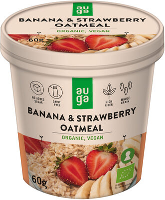 Banana & Strawberry Oatmeal