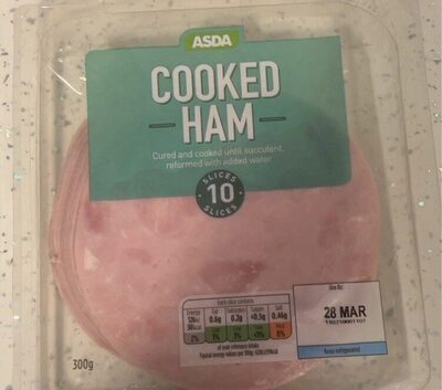 Cooked ham
