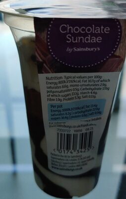 Chocolate Sundae