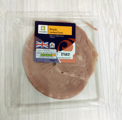 British cooked ham