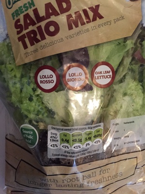 Fresh Salad trio mix