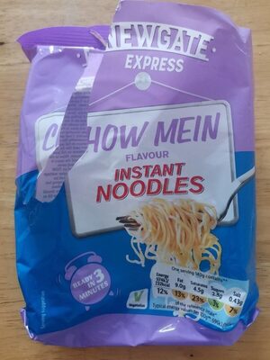Chow Mein flavour instant noodles