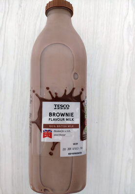 Brownie flavour milk