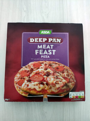 Deep Pan Meat Feast Pizza