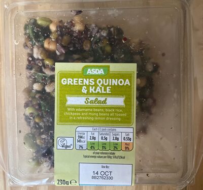 Greens Quinoa & Kale Salad