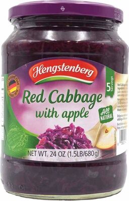 Cabbage red apple