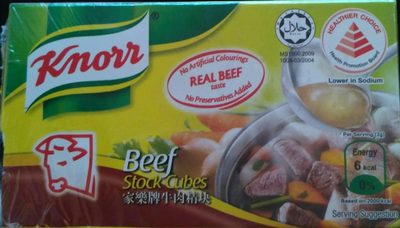 Beef stock cubes