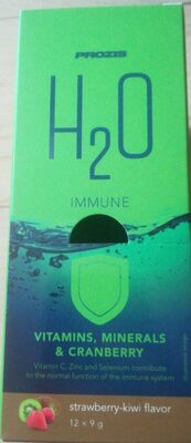 H2O Immune Vitamins, Minerals & Cranberry
