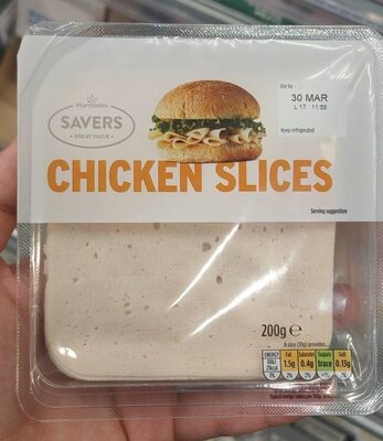 Chicken slices