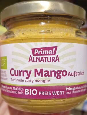 Curry Mango Aufstrich