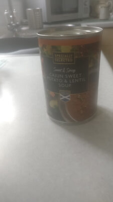 Cajun Sweet Potato & Lentil Soup