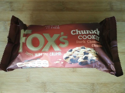 Fox's Dark Choco. Cookies Chunk