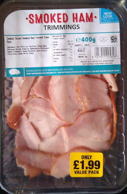 Cooked ham trimmings