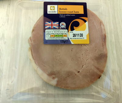 British honey roast ham