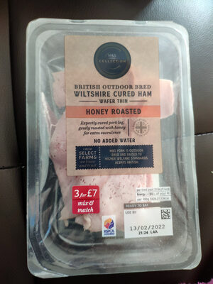 Honey roasted cured ham