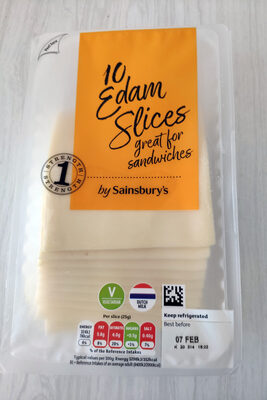 Edam slices
