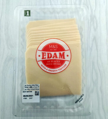 Edam slices