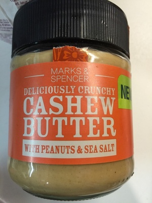 Cashew Butter with Peanuts & Sea Salt