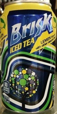 Iced tea lemon flavor