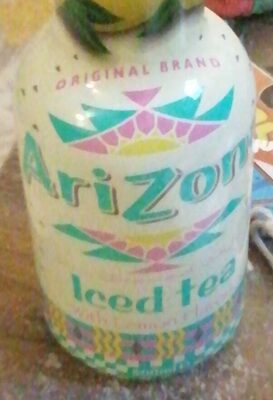 Iced tea lemon flavor